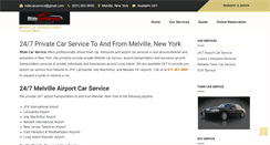 Desktop Screenshot of melville-carservice.com