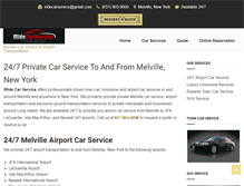 Tablet Screenshot of melville-carservice.com